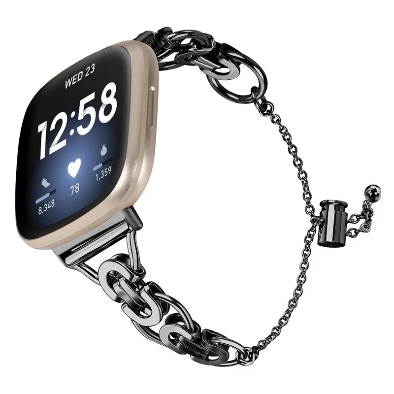 Fitbit Sense 2 / Fitbit Versa 4 Metall Universell Armband