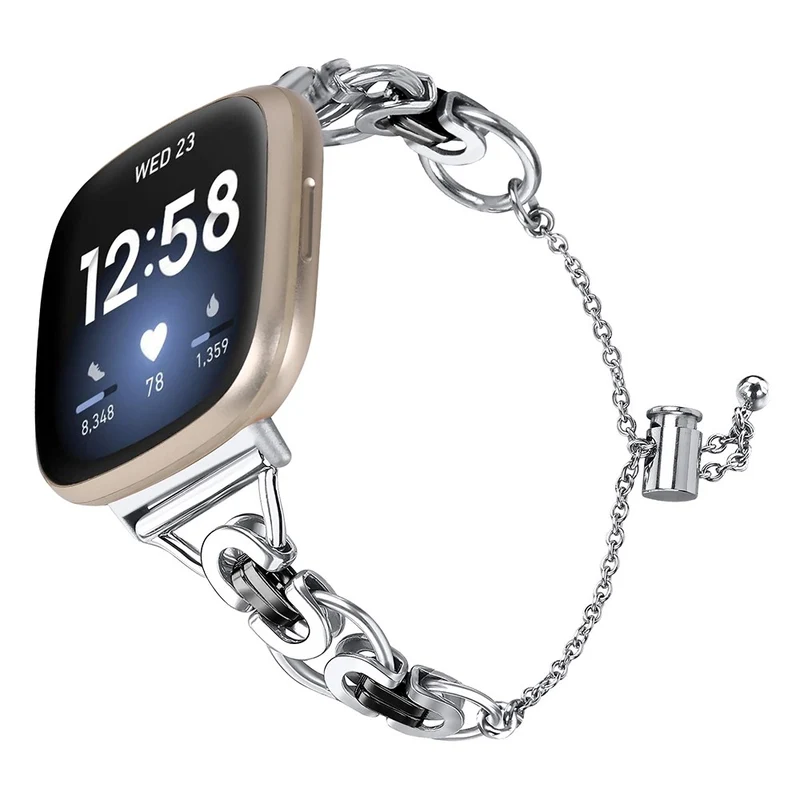 Fitbit Sense 2 / Fitbit Versa 4 Metall Universell Armband