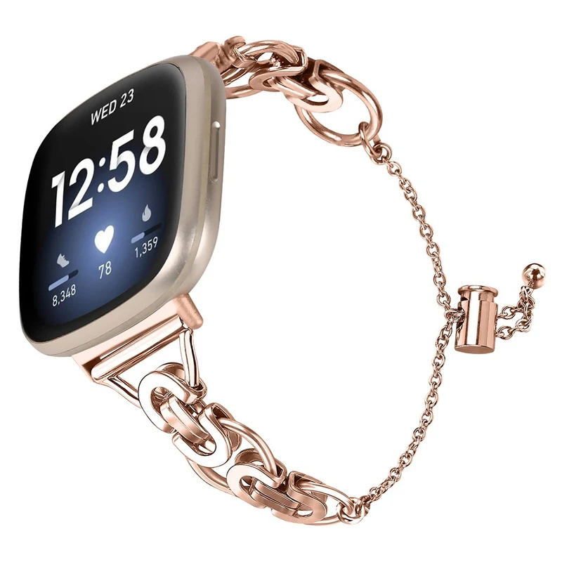 Fitbit Sense 2 / Fitbit Versa 4 Metall Universell Armband