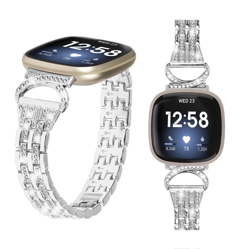 Fitbit Sense 2 / Fitbit Versa 4 Metall Universell Armband