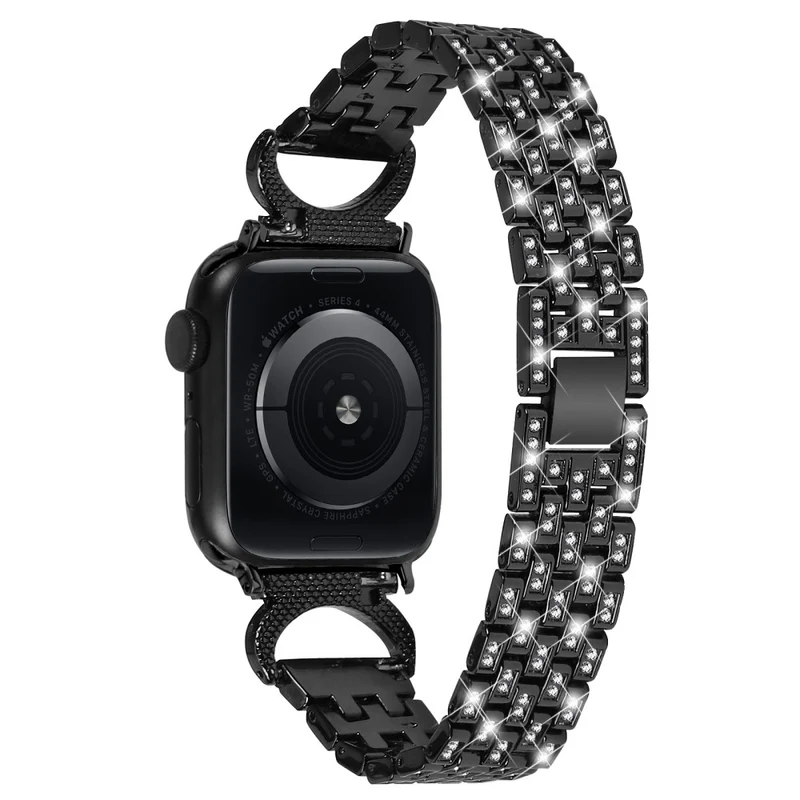 Schön Apple Smartwatch Metall Und Strass Universell Armband