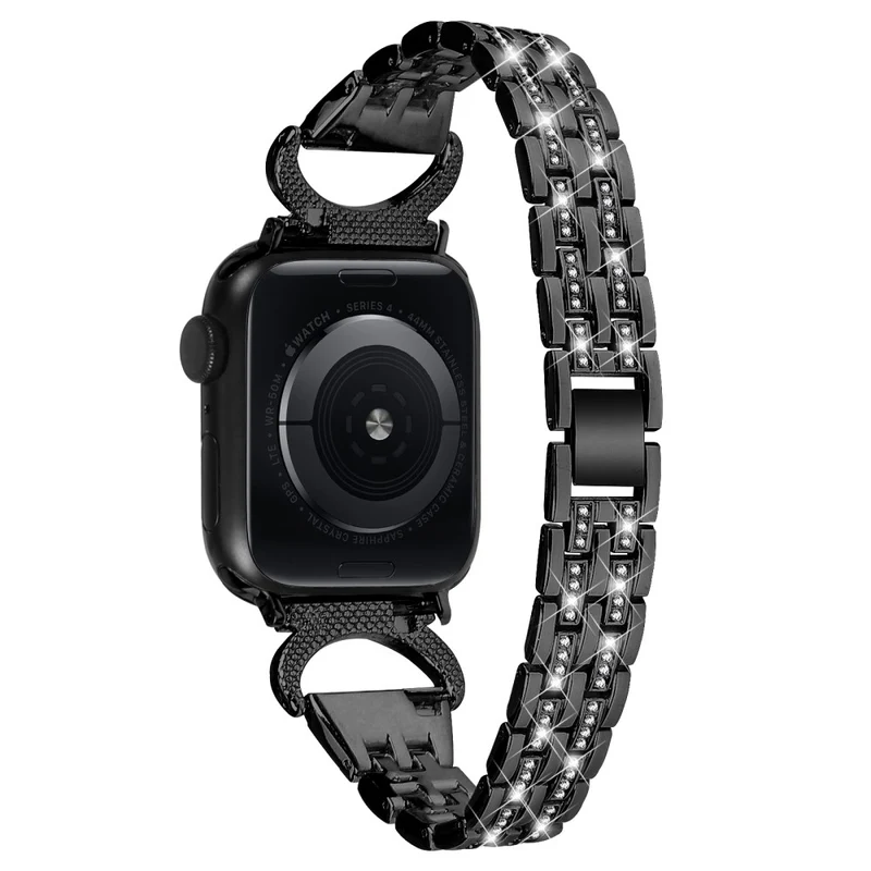 Cool Apple Smartwatch Metall Und Strass Universell Armband