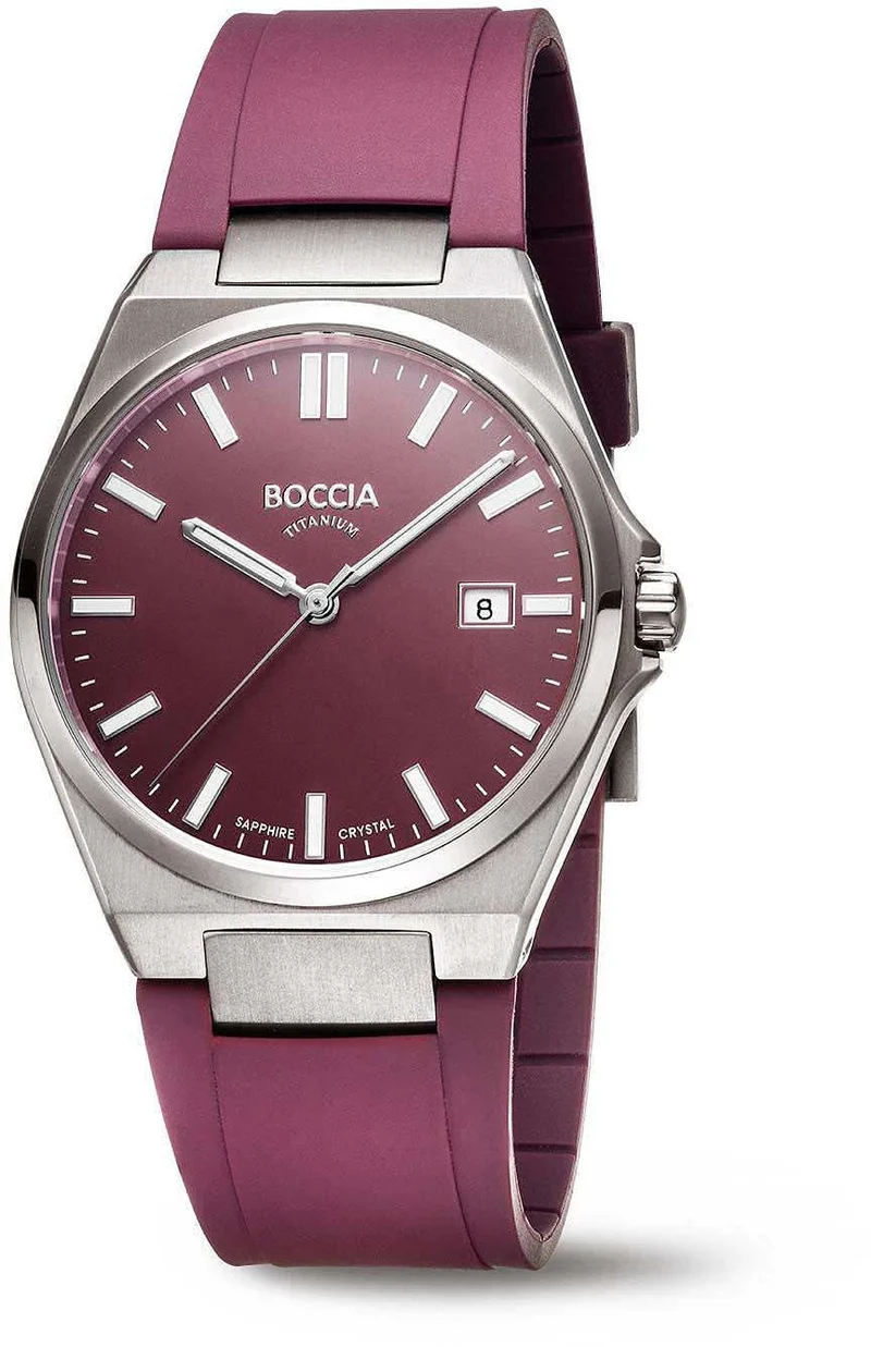 Boccia 3667-03 Herrenuhr - Reintitan - Saphirglas