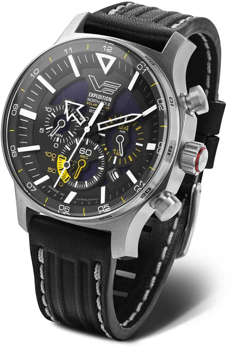 Vostok Europe Expedition North Pole-1 VR42-595A732 Herrenuhr • Solar-Antrieb • K1-Sicherheitsglas