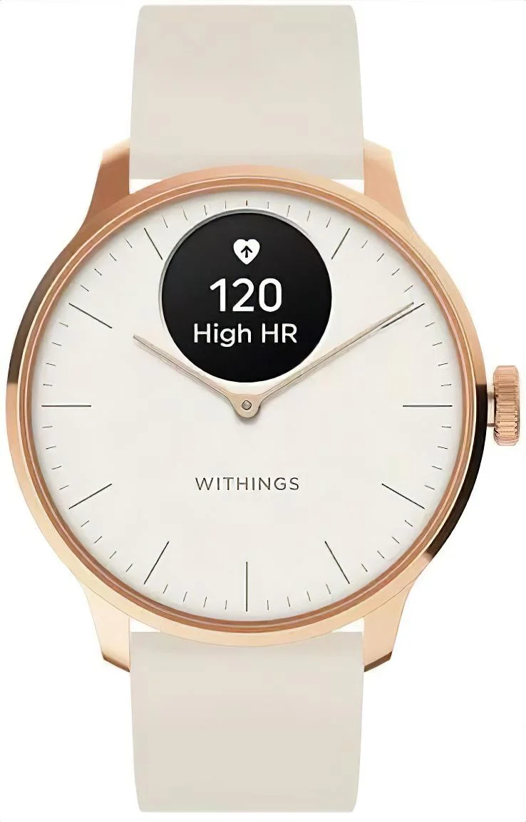 Withings ScanWatch Light WITHINGS-SCANWATCH Unisex Uhr • Lange Akkulaufzeit • Edelstahlgehäuse