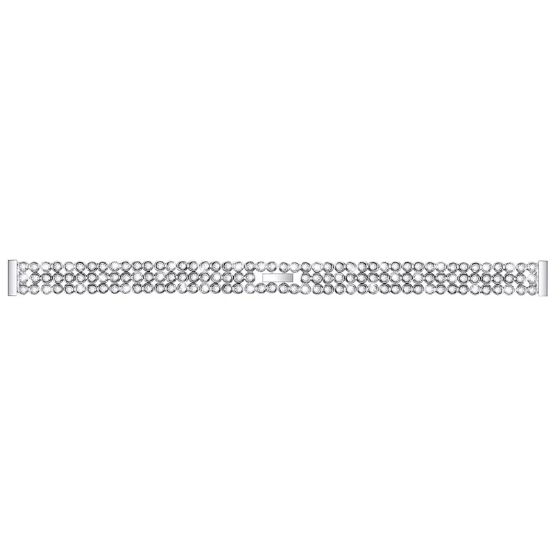 Xiaomi Smart Band 8 rhinestone décor stainless steel strap
