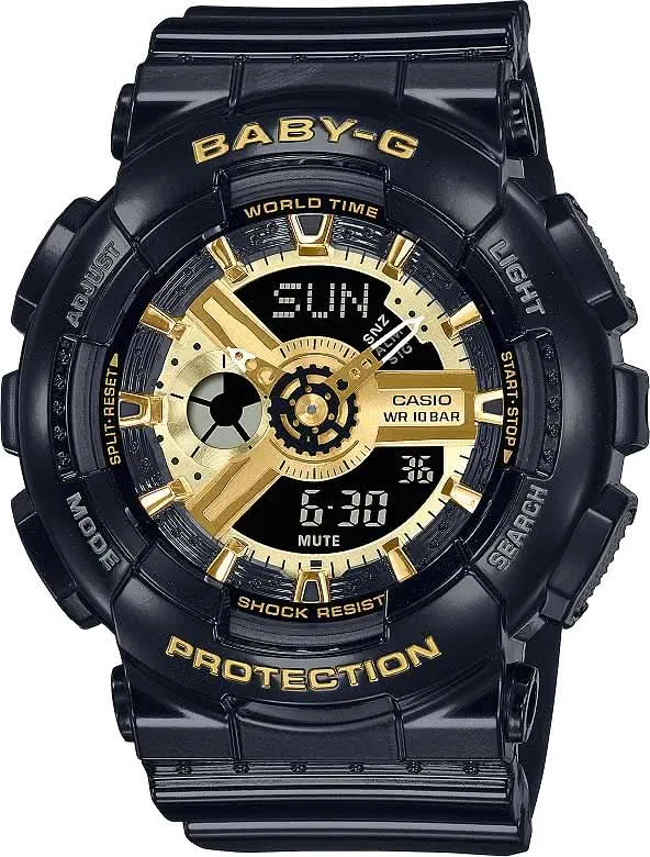 Casio Baby-G BA-110X-1AER Damenuhr • Stoßfest • Weltzeit
