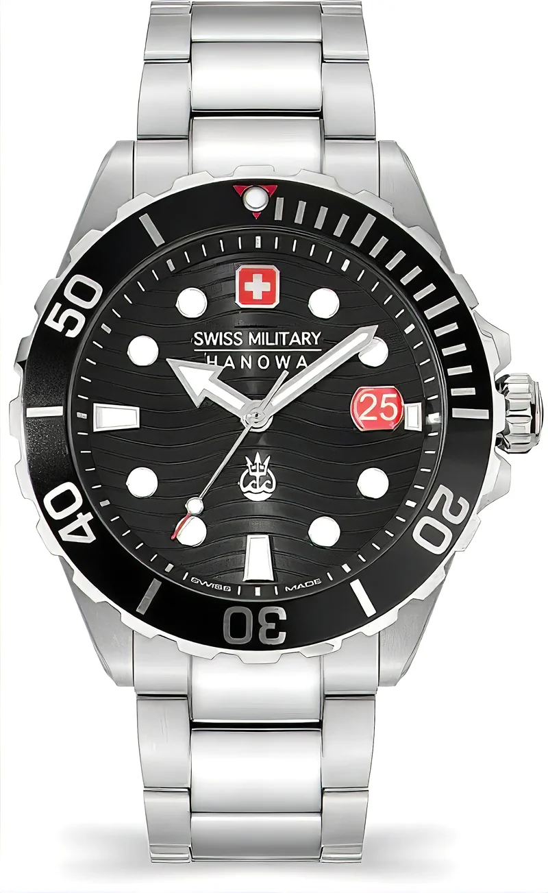 Swiss Military Hanowa SMWGH2200301 Herrenuhr • Swiss Made • Saphirglas