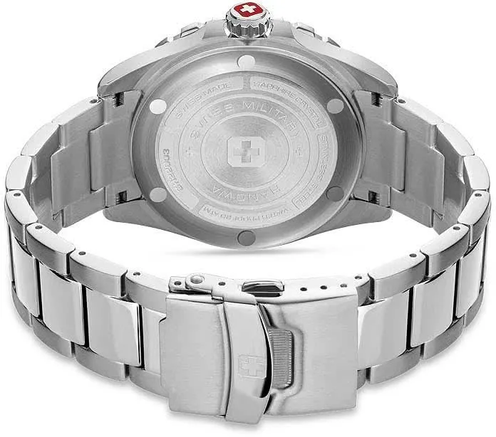 Swiss Military Hanowa SMWGH2200301 Herrenuhr • Swiss Made • Saphirglas