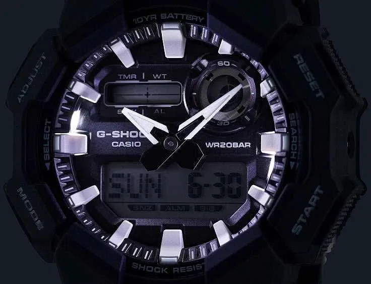 Casio G-Shock GA-010-1AER Herrenuhr • 10 Jahre Batterie • Carbon Core Guard