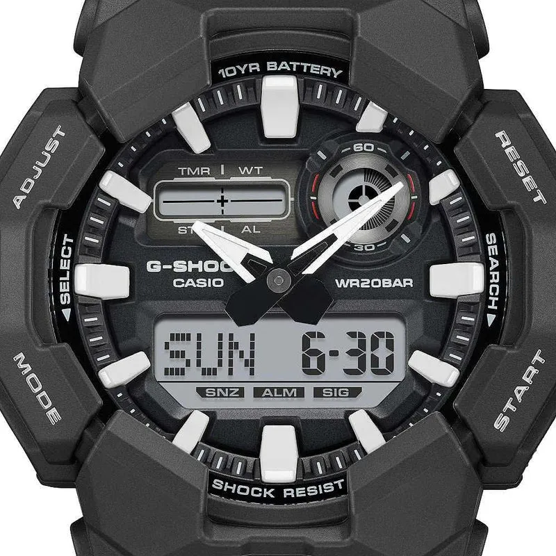 Casio G-Shock GA-010-1AER Herrenuhr • 10 Jahre Batterie • Carbon Core Guard