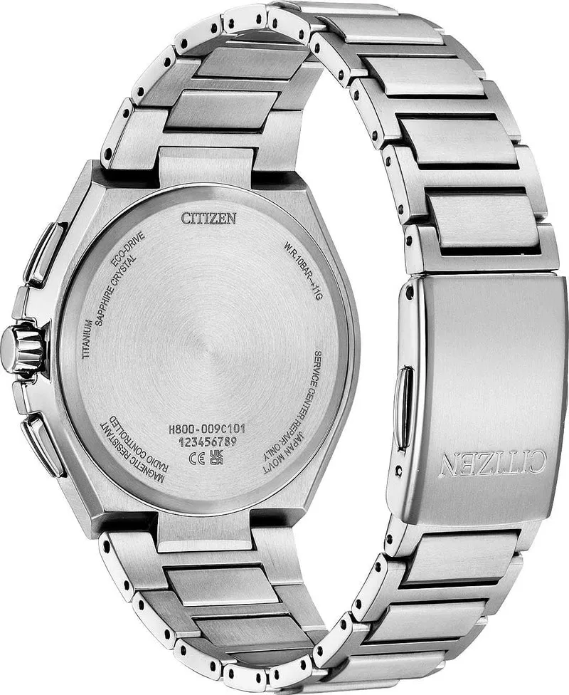 Citizen Super Titanium AT8238-84L Herrenuhr • Funk & Eco-Drive • Saphirglas