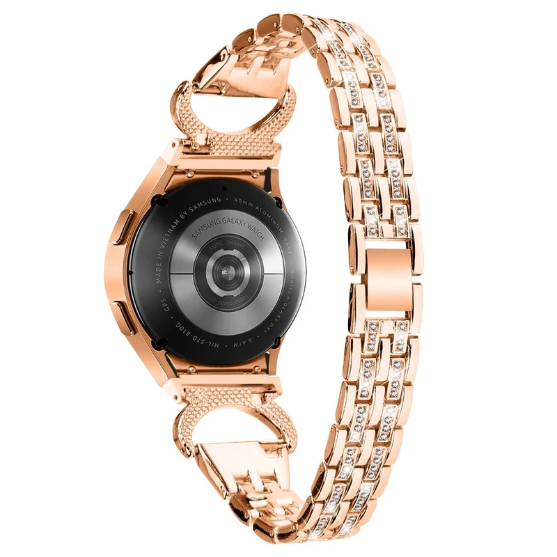 Süß Samsung Smartwatch Metall Und Strass Universell Armband