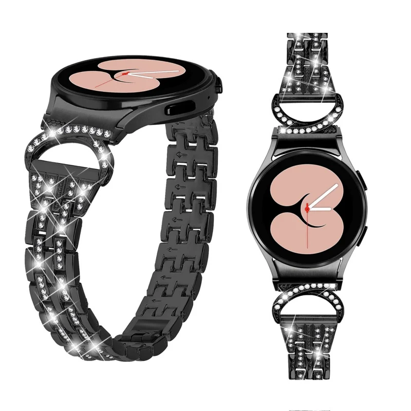Süß Samsung Smartwatch Metall Und Strass Universell Armband