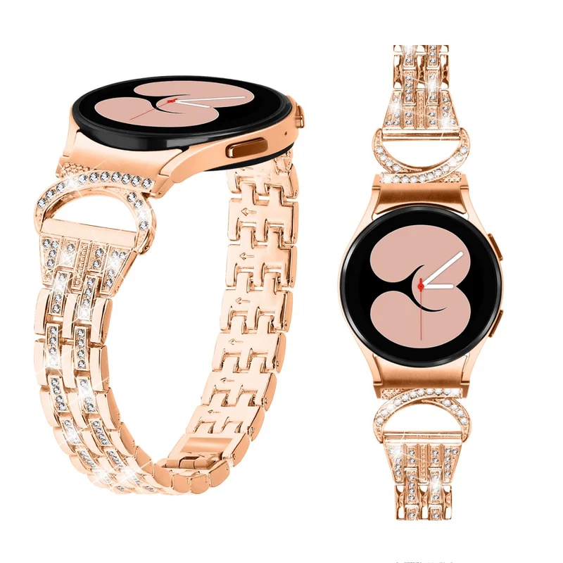 Süß Samsung Smartwatch Metall Und Strass Universell Armband