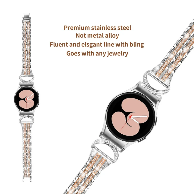 Süß Samsung Smartwatch Metall Und Strass Universell Armband