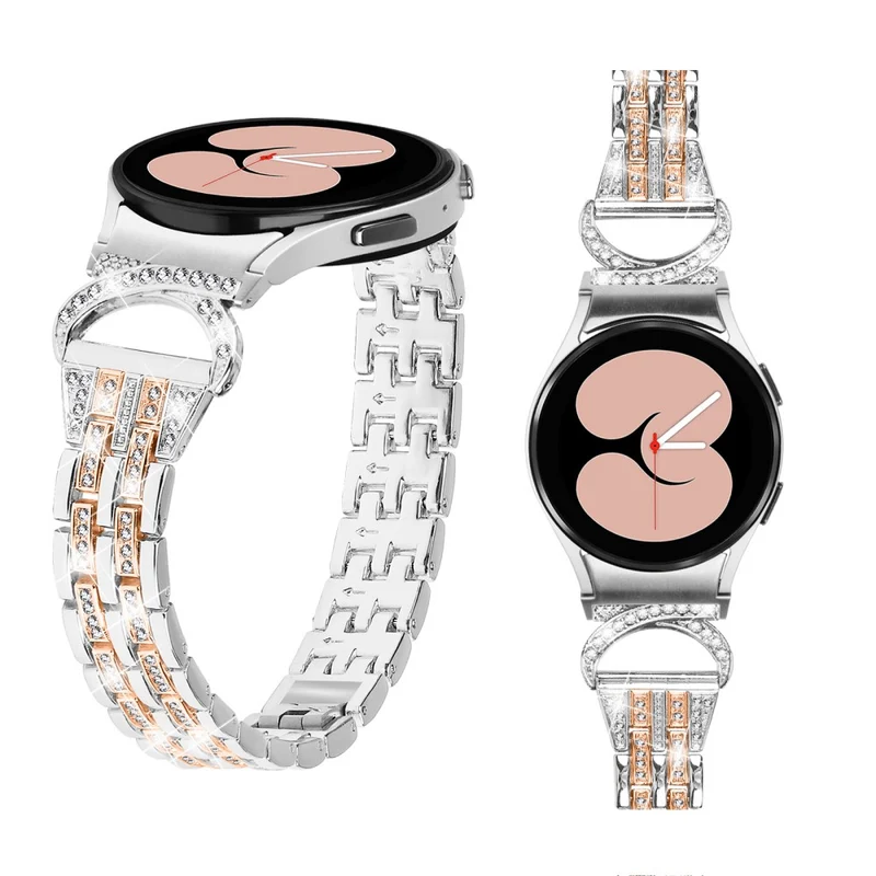 Süß Samsung Smartwatch Metall Und Strass Universell Armband