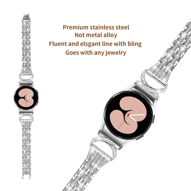 Süß Samsung Smartwatch Metall Und Strass Universell Armband