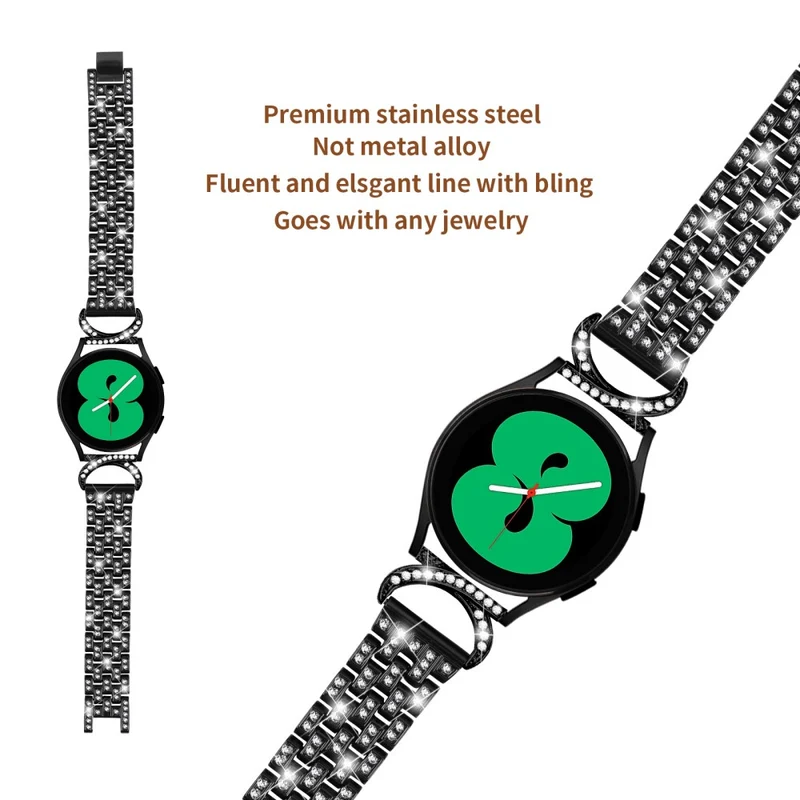 Süß Samsung Smartwatch Metall Und Strass Universell Armband