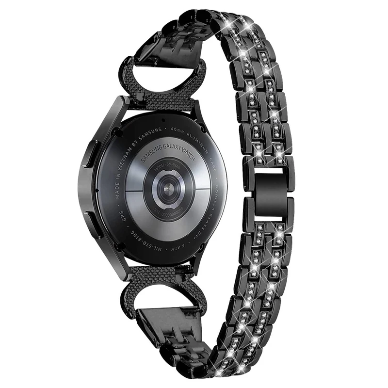 Süß Samsung Smartwatch Metall Und Strass Universell Armband