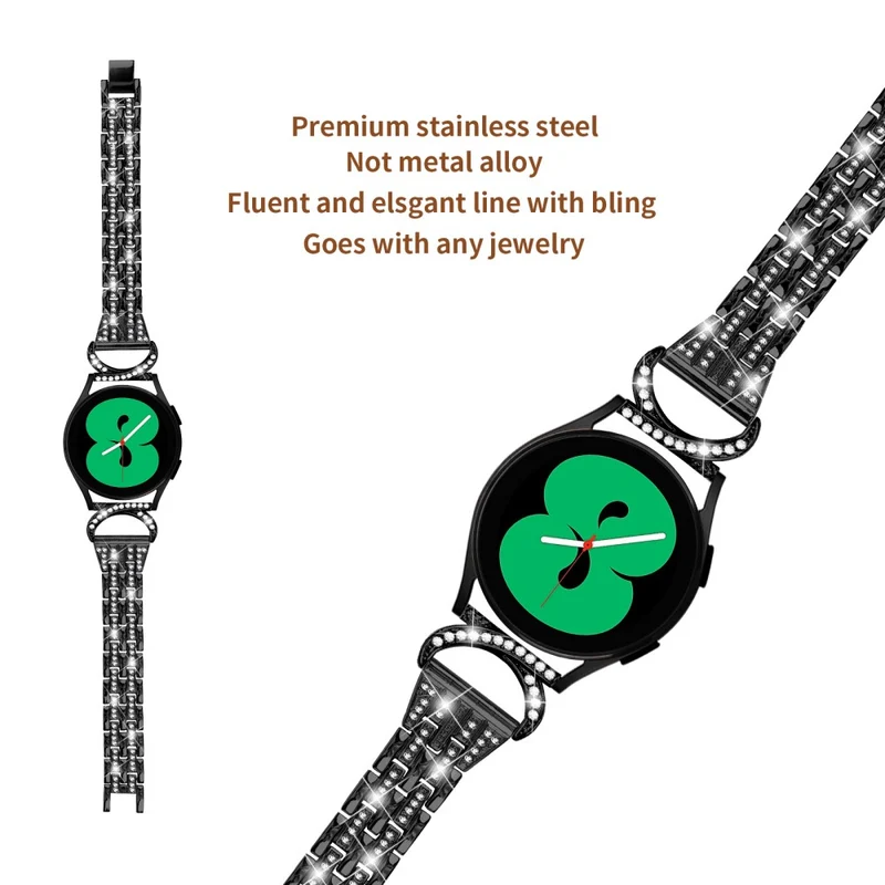 Süß Samsung Smartwatch Metall Und Strass Universell Armband