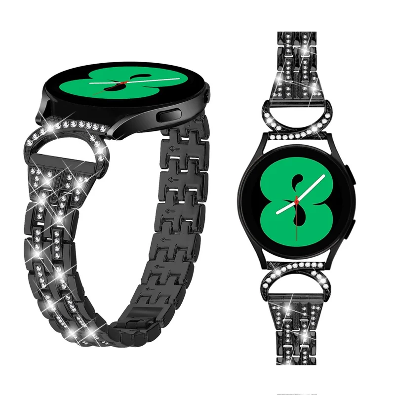 Süß Samsung Smartwatch Metall Und Strass Universell Armband