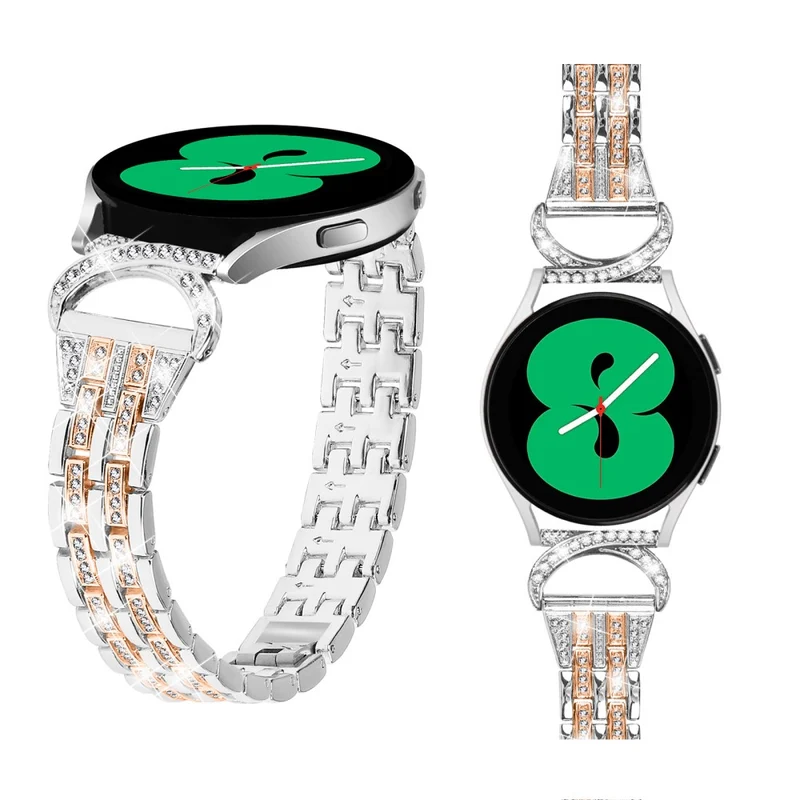 Süß Samsung Smartwatch Metall Und Strass Universell Armband