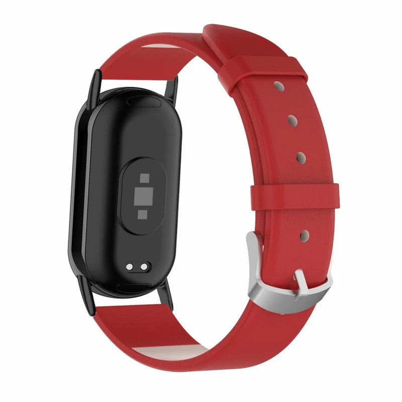 Absolut Robust Xiaomi Smart Band 8 Echtes Leder Armband