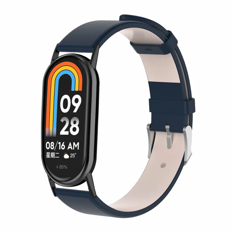 Absolut Robust Xiaomi Smart Band 8 Echtes Leder Armband