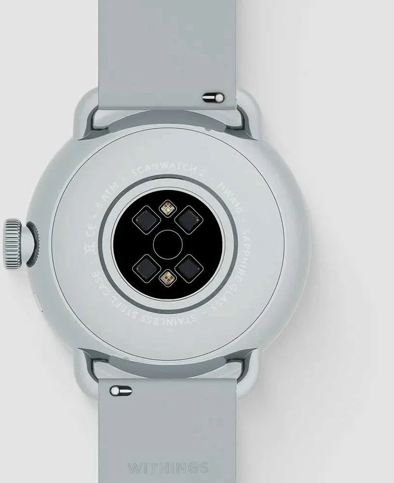 Withings ScanWatch 2 HWA10-MODEL 2-ALL-INT Unisex Uhr • Hybrid Smartwatch • EKG & Schlaftracking