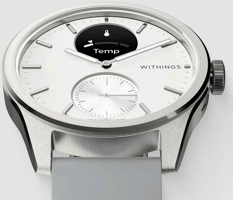 Withings ScanWatch 2 WITHINGS-SCANWATCH Unisex Uhr • Medizinisches EKG • Saphirglas