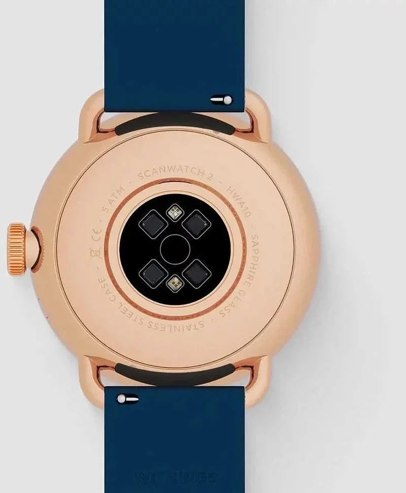 Withings ScanWatch WITHINGS-SCANWATCH Hybrid Smartwatch • EKG & SpO2 Sensor • Saphirglas