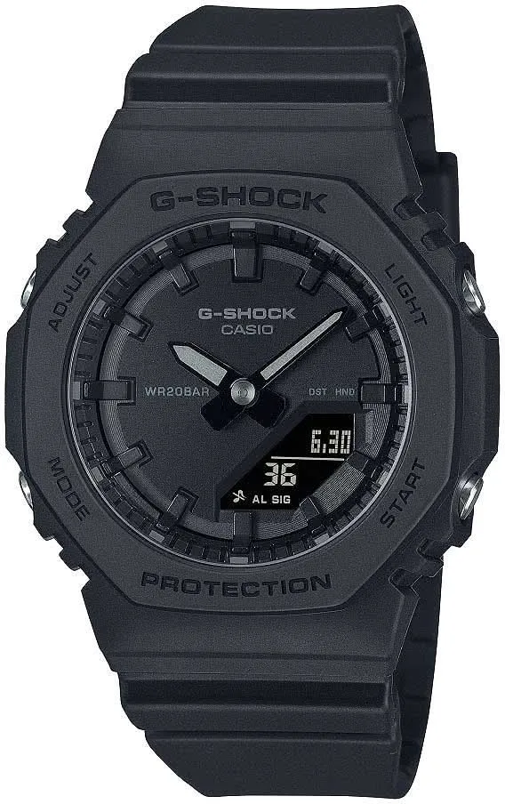 Casio G-Shock GMA-P2100BB-1AER Damenuhr • All Black • Carbon