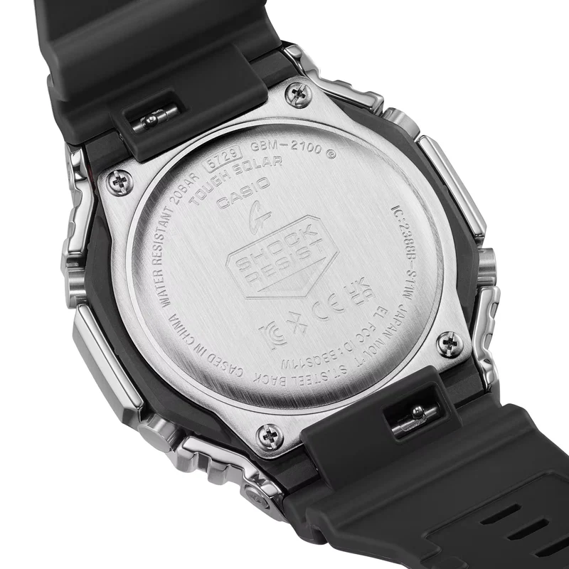 Casio G-Shock GBM-2100A-1A2ER Herrenuhr • Tough Solar • Bluetooth