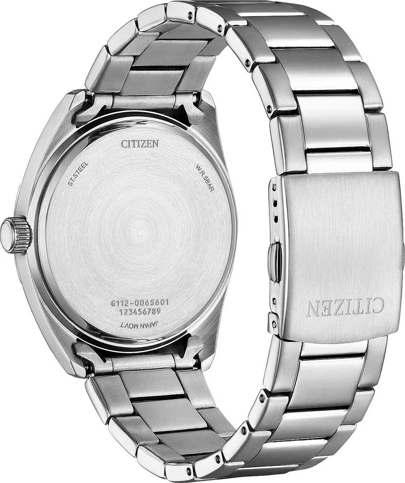 Citizen BI5110-54X Herrenuhr • Grünes Zifferblatt • Edelstahl
