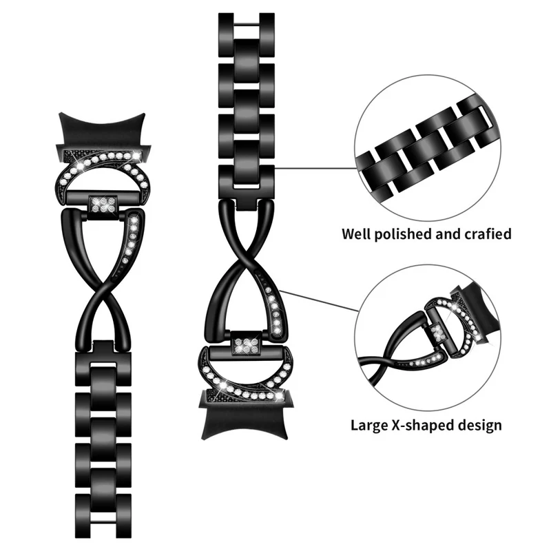 Mega Modisch Samsung Smartwatch Metall Universell Armband