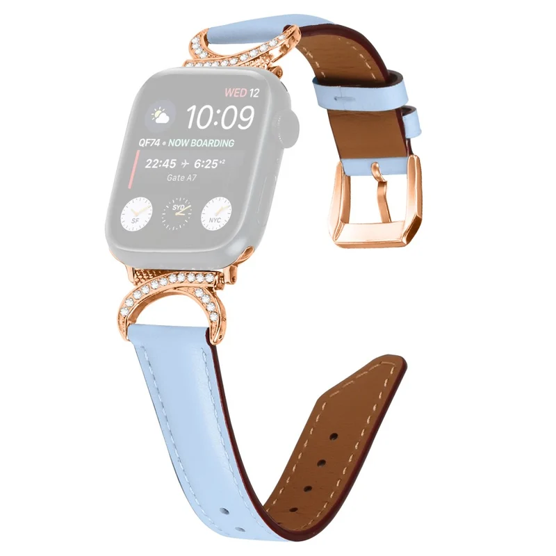 Stark Apple Smartwatch Echtes Leder Universell Armband