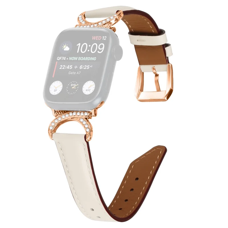 Stark Apple Smartwatch Echtes Leder Universell Armband