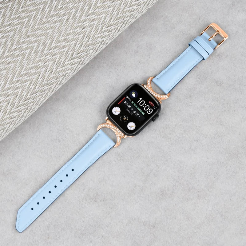 Stark Apple Smartwatch Echtes Leder Universell Armband