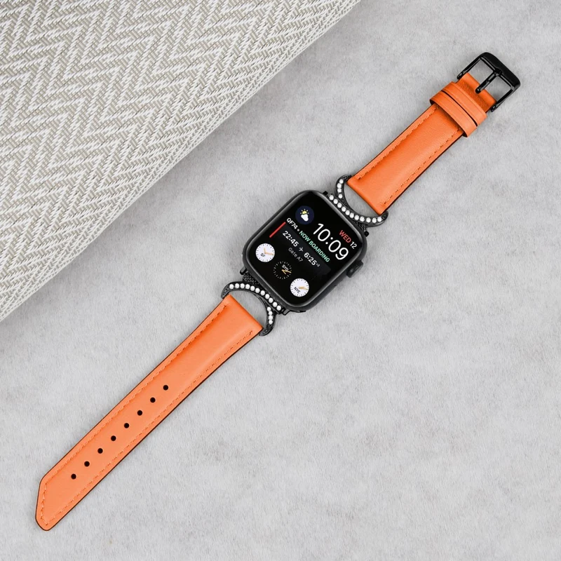 Sehr Gut Apple Smartwatch Echtes Leder Universell Armband