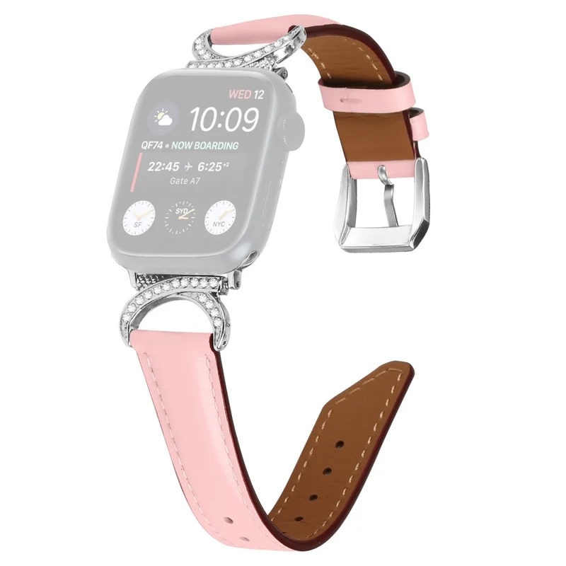 Super Cool Apple Smartwatch Echtes Leder Universell Armband