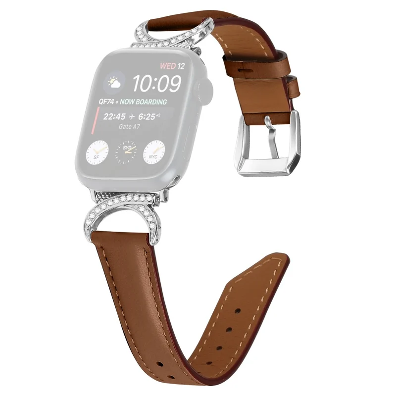 Super Cool Apple Smartwatch Echtes Leder Universell Armband