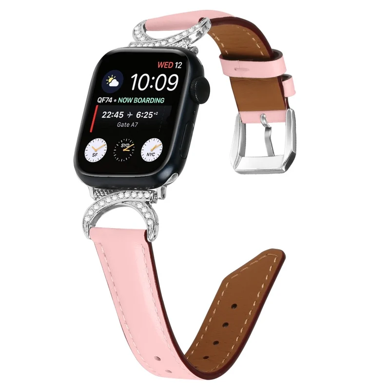 Super Cool Apple Smartwatch Echtes Leder Universell Armband