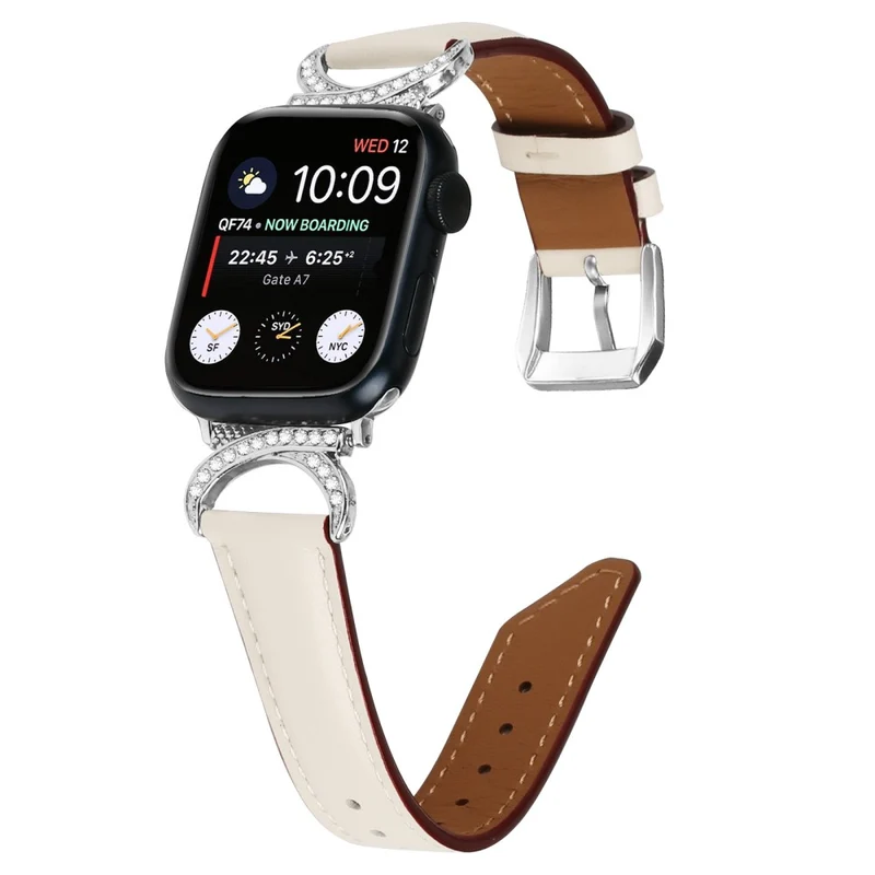 Super Cool Apple Smartwatch Echtes Leder Universell Armband