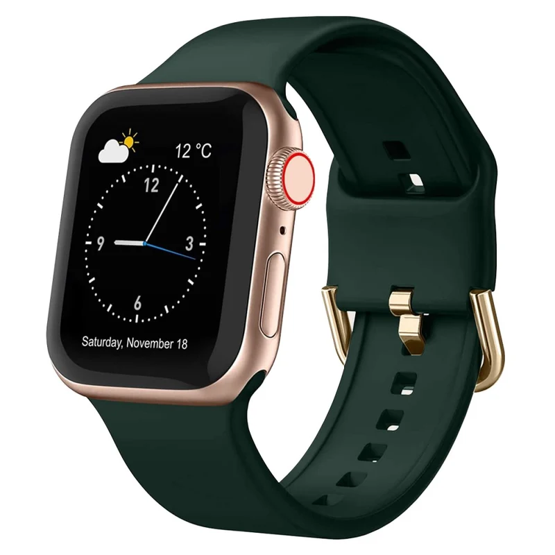 Auffallend Angenehm Apple Watch Ultra Silikon / Tpu Armband