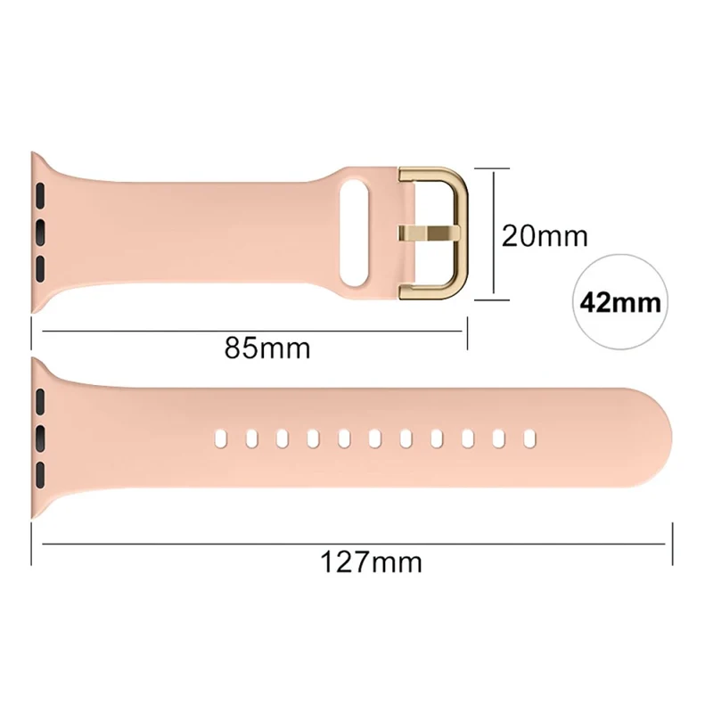 Mega Süß Apple Smartwatch Silikon / Tpu Universell Armband