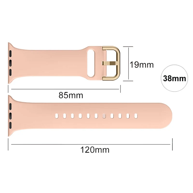 Mega Zäh Apple Smartwatch Silikon / Tpu Universell Armband