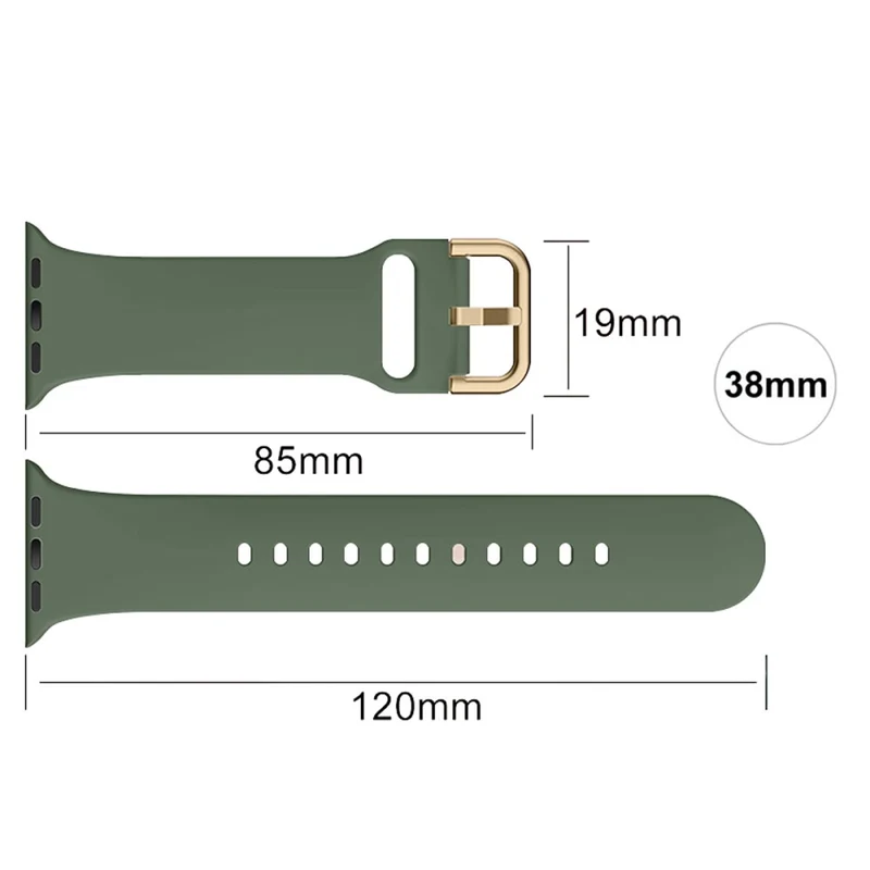 Mega Zäh Apple Smartwatch Silikon / Tpu Universell Armband