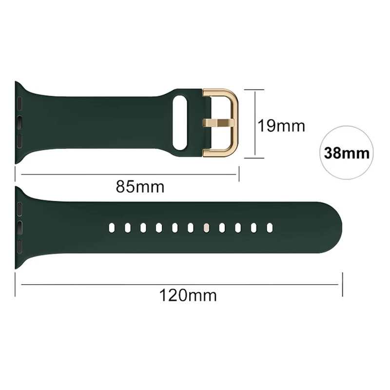 Mega Zäh Apple Smartwatch Silikon / Tpu Universell Armband