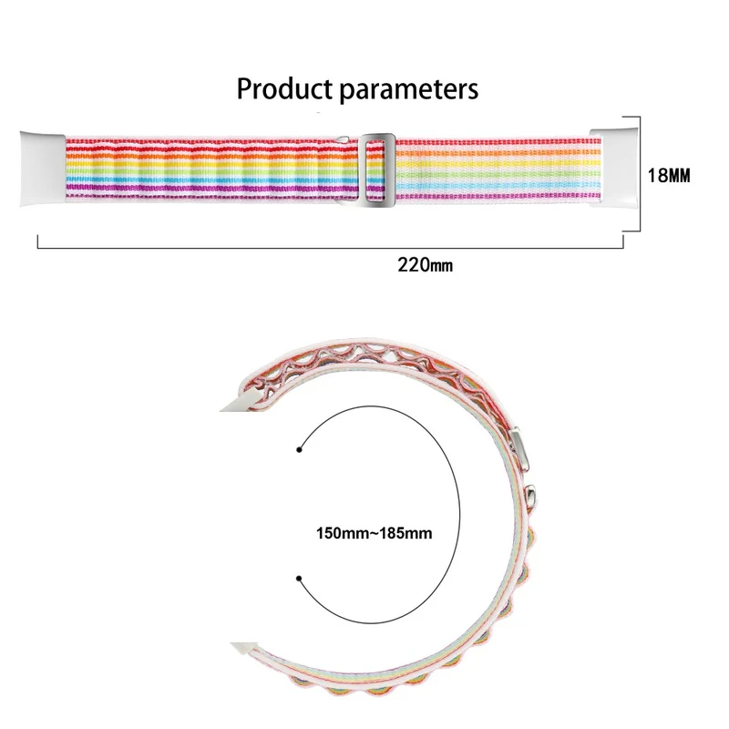 Mega Haltbar Xiaomi Mi Band 7 Pro Textil / Nylon Armband